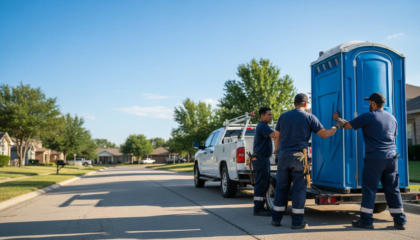 Portable Toilet Rental in Dawn, TX near me